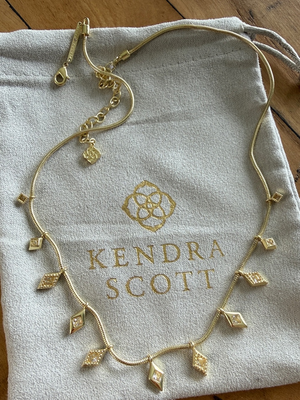 Kendra Scott Gold Necklace